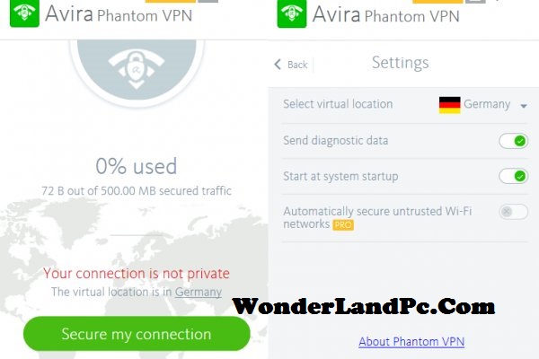 Avira Phantom VPN Pro Key