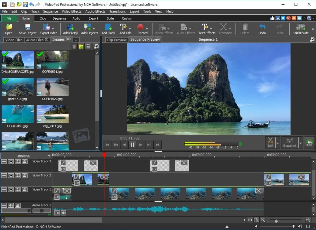 VideoPad Video Editor 10.13 Crack Serial Key