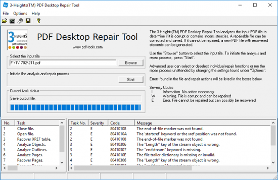 3-Heights PDF Desktop Repair Tool 6.11.0.7 Crack Download [Latest]